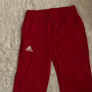 Adidas Kids Bold Red Joggers